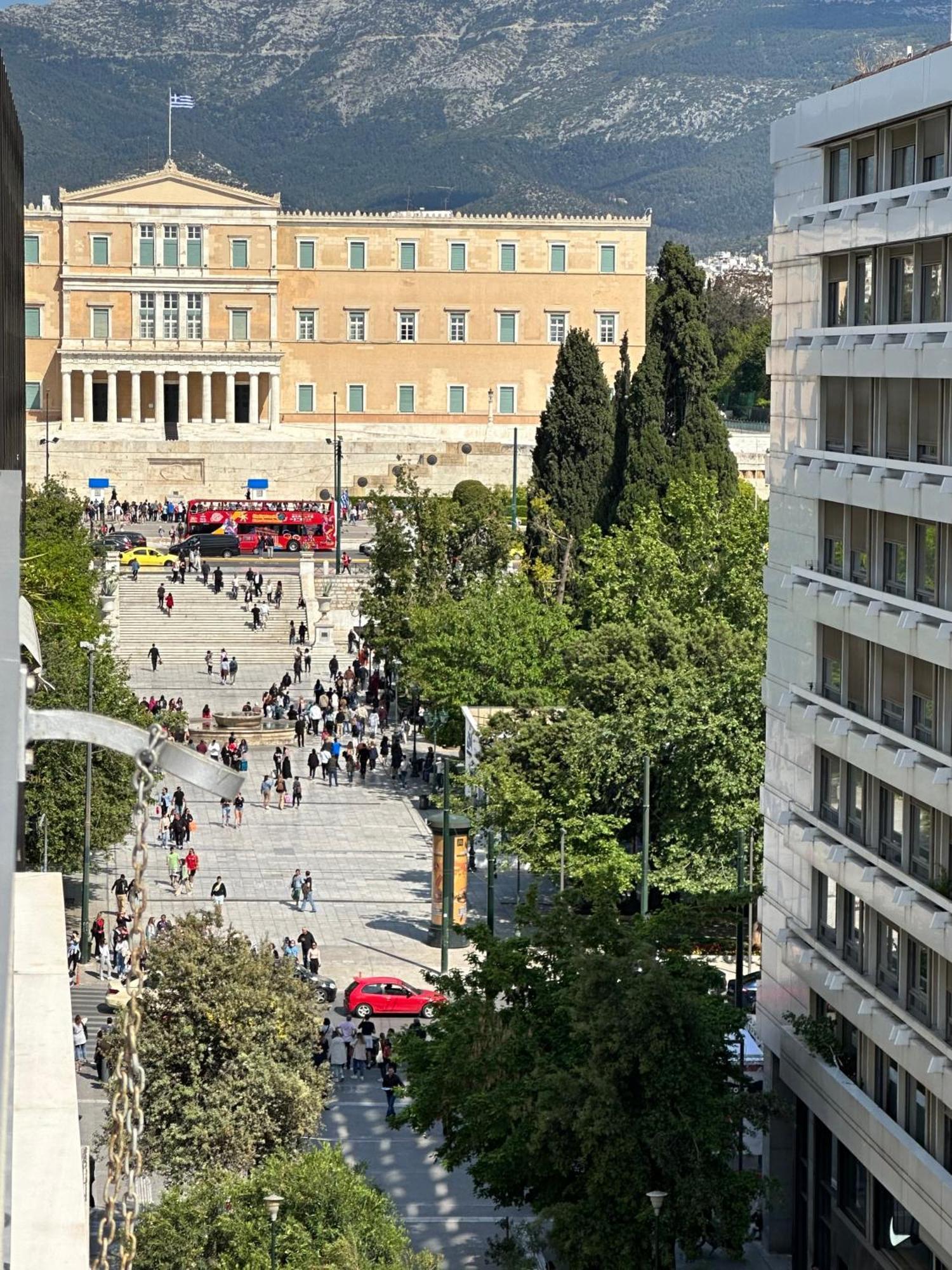 Апартаменты 2 Bd Apt In Syntagma With Acropolis View Афины Экстерьер фото